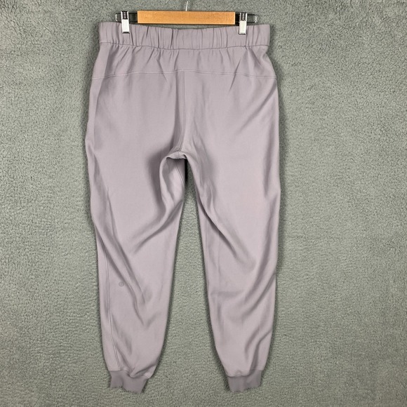 Lululemon On The Fly Jogger Women's 8 Silverscreen Drawstring Woven Travel Pants - Picture 5 of 10